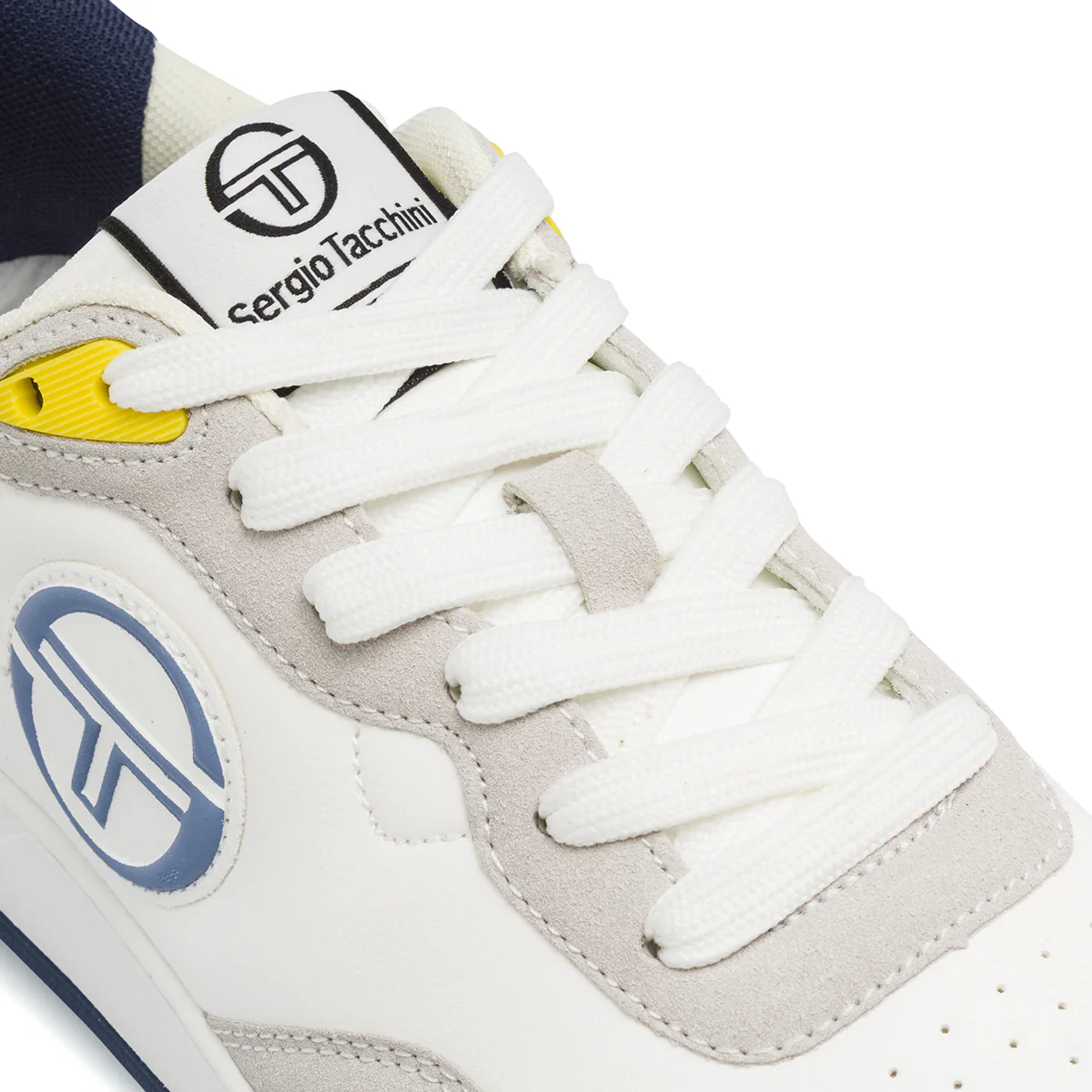 Sneakers Uomo bianche con inserti effetto scamosciato Sergio Tacchini - Image 5