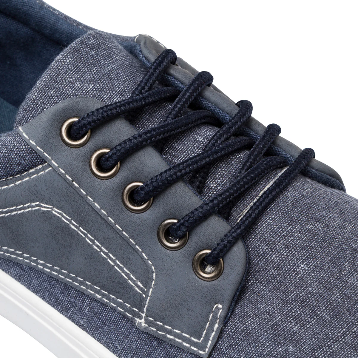 Sneakers Uomo Casual effetto Jeans con cuciture in contrasto Jog - Image 5