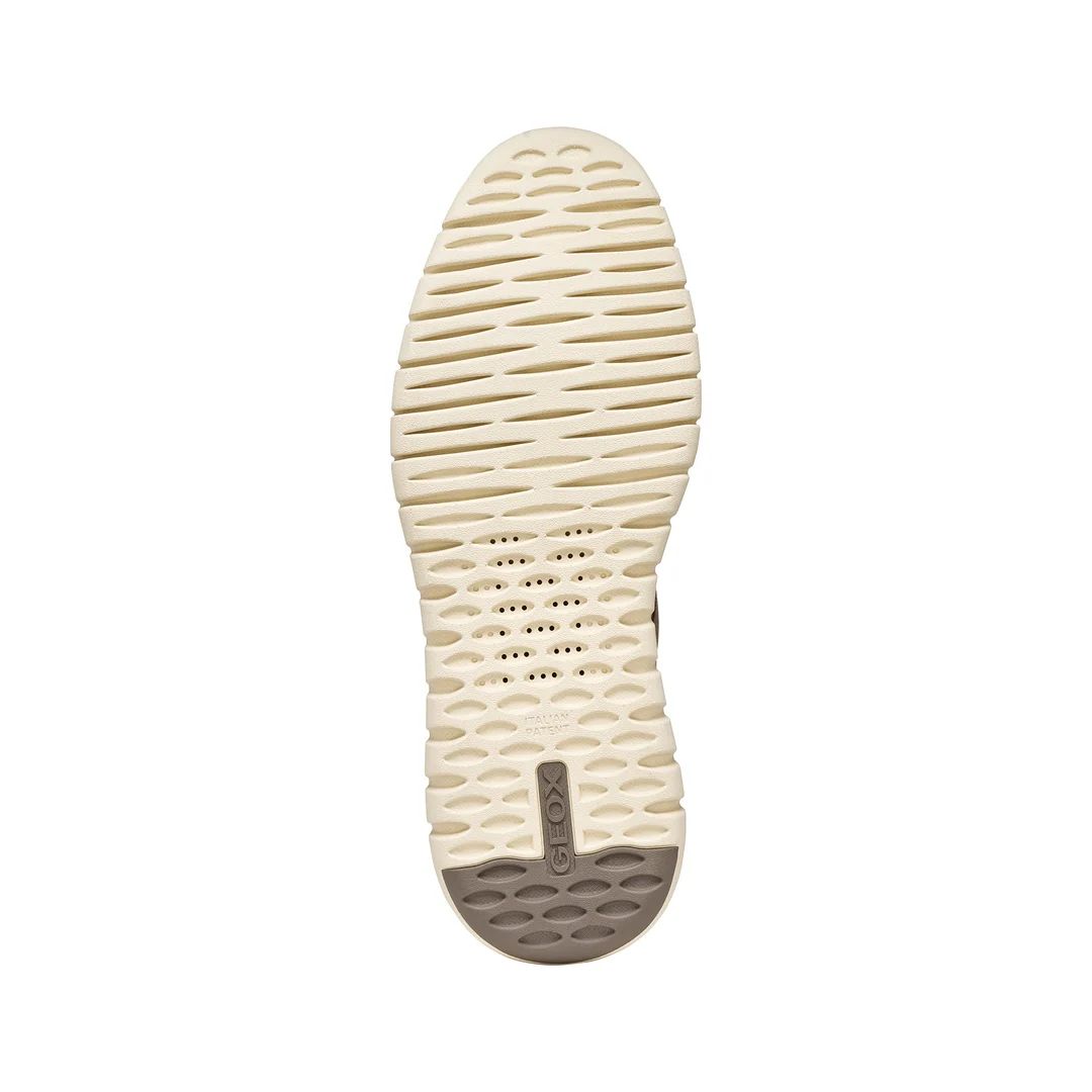 Sneakers Uomo Grigie effetto scamosciato con suola traspirante Geox Fast In - Image 6