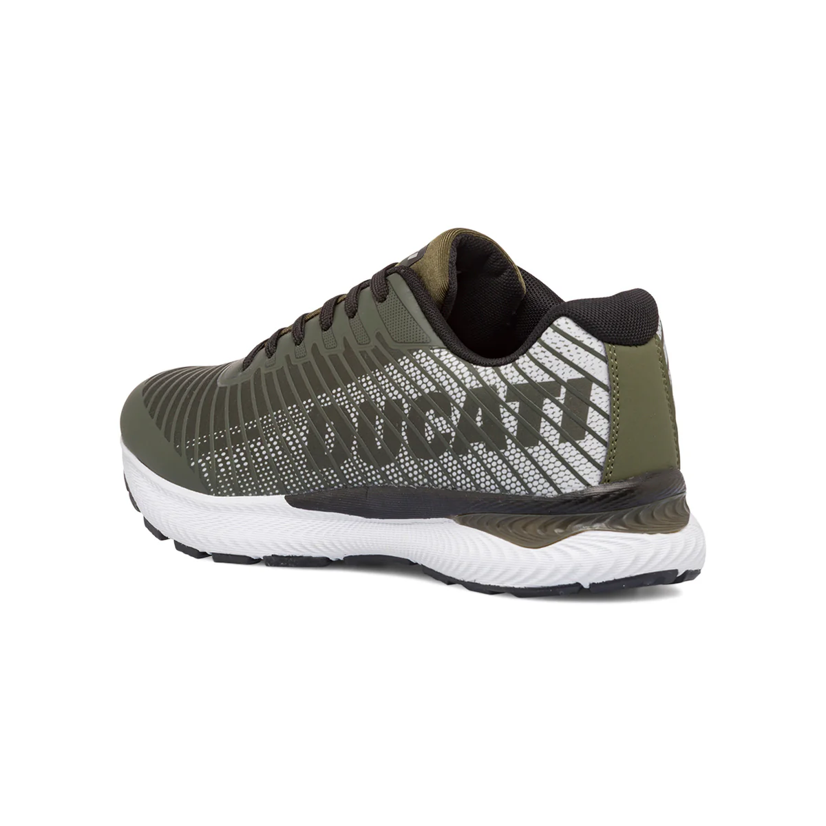 Sneakers verde militare con logo da uomo Ducati Balderico 4 - Image 3
