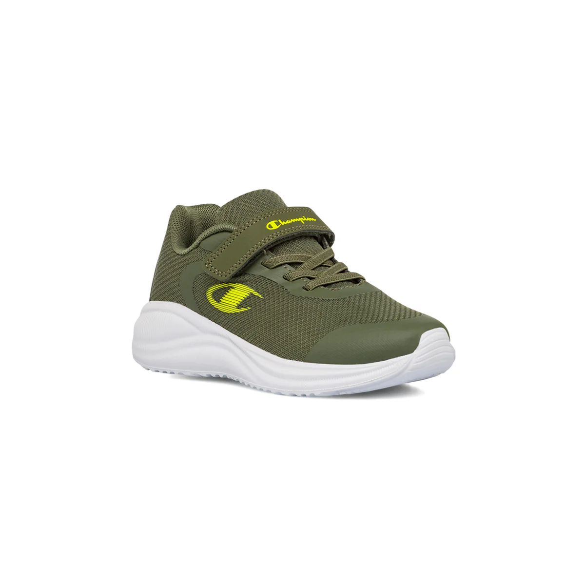 Sneakers verde militare da Bambino con chiusura a strappo Champion Syphon Engage - Image 2
