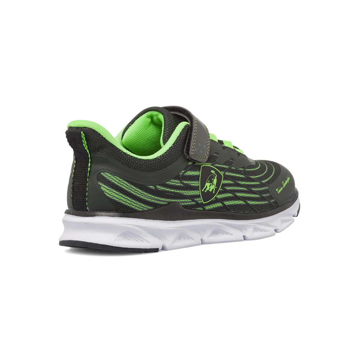 Sneakers verde militareda Bambino con strappo Tonino Lamborghini - Image 3