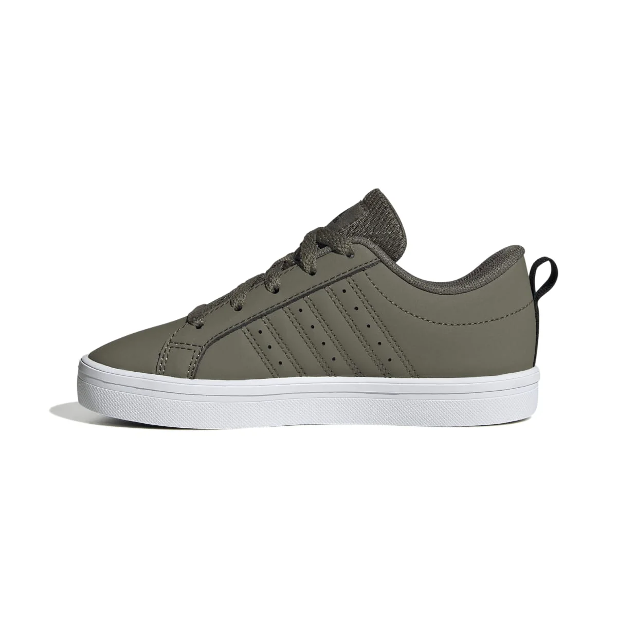 Sneakers verde oliva da ragazzo con strisce nere adidas VS Pace 2.0 K - Image 4