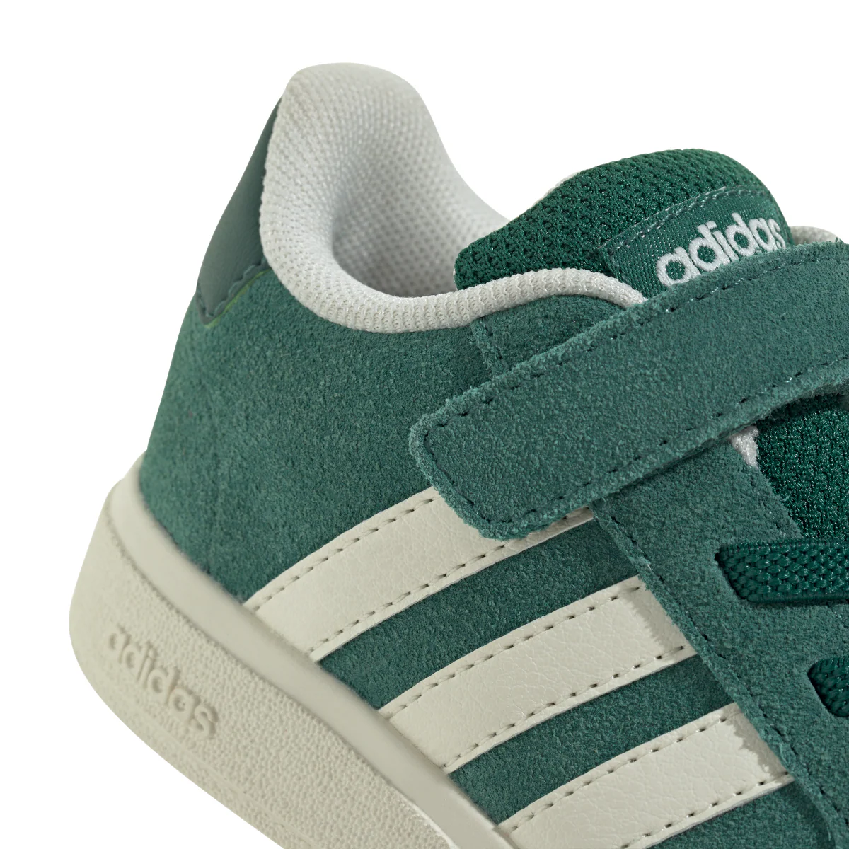 Sneakers verdi con chiusura a strappo da Bambino adidas - Image 6