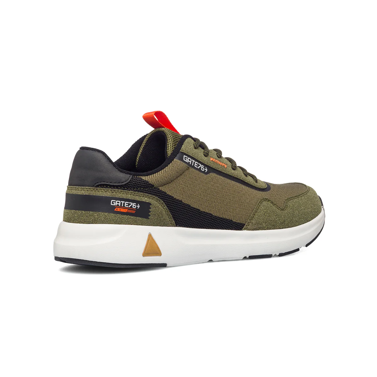 Sneakers verdi con inserti in mesh Gate 76 - Image 3