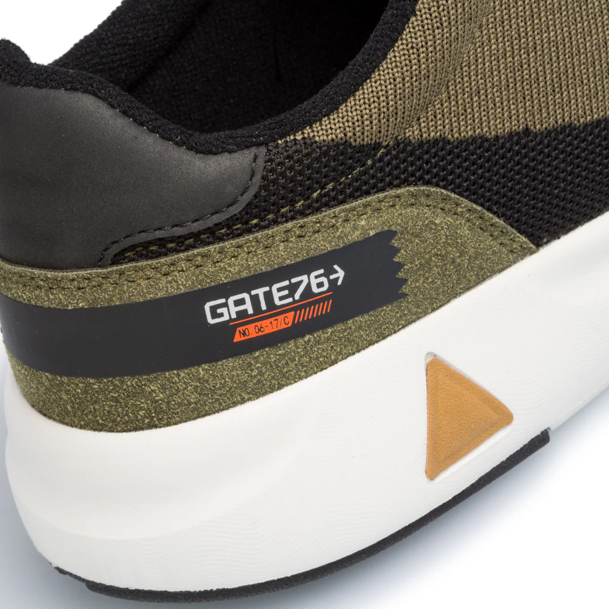 Sneakers verdi con inserti in mesh Gate 76 - Image 7