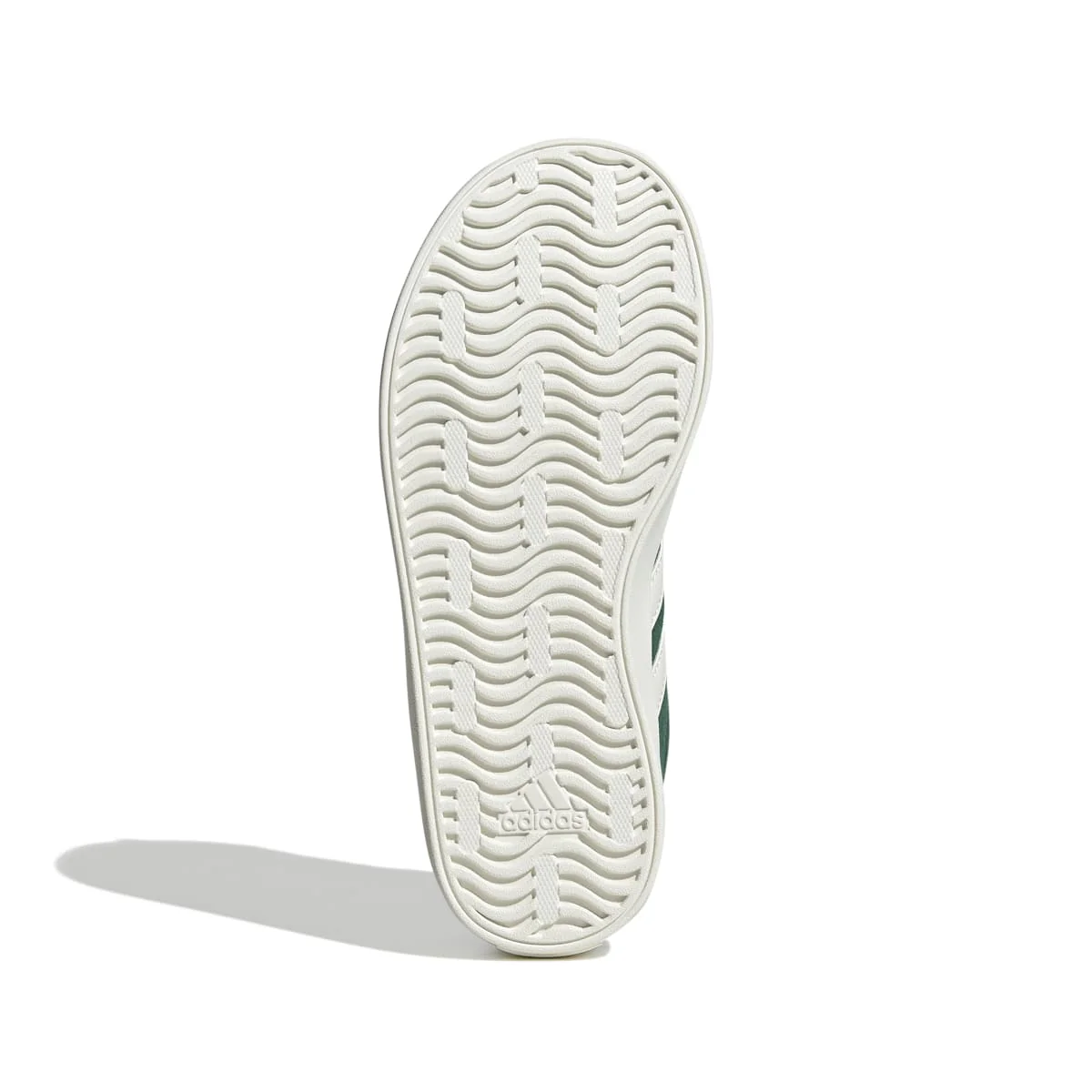 Sneakers verdi da ragazzo con strisce bianche adidas VL Court 3.0 K - Image 4