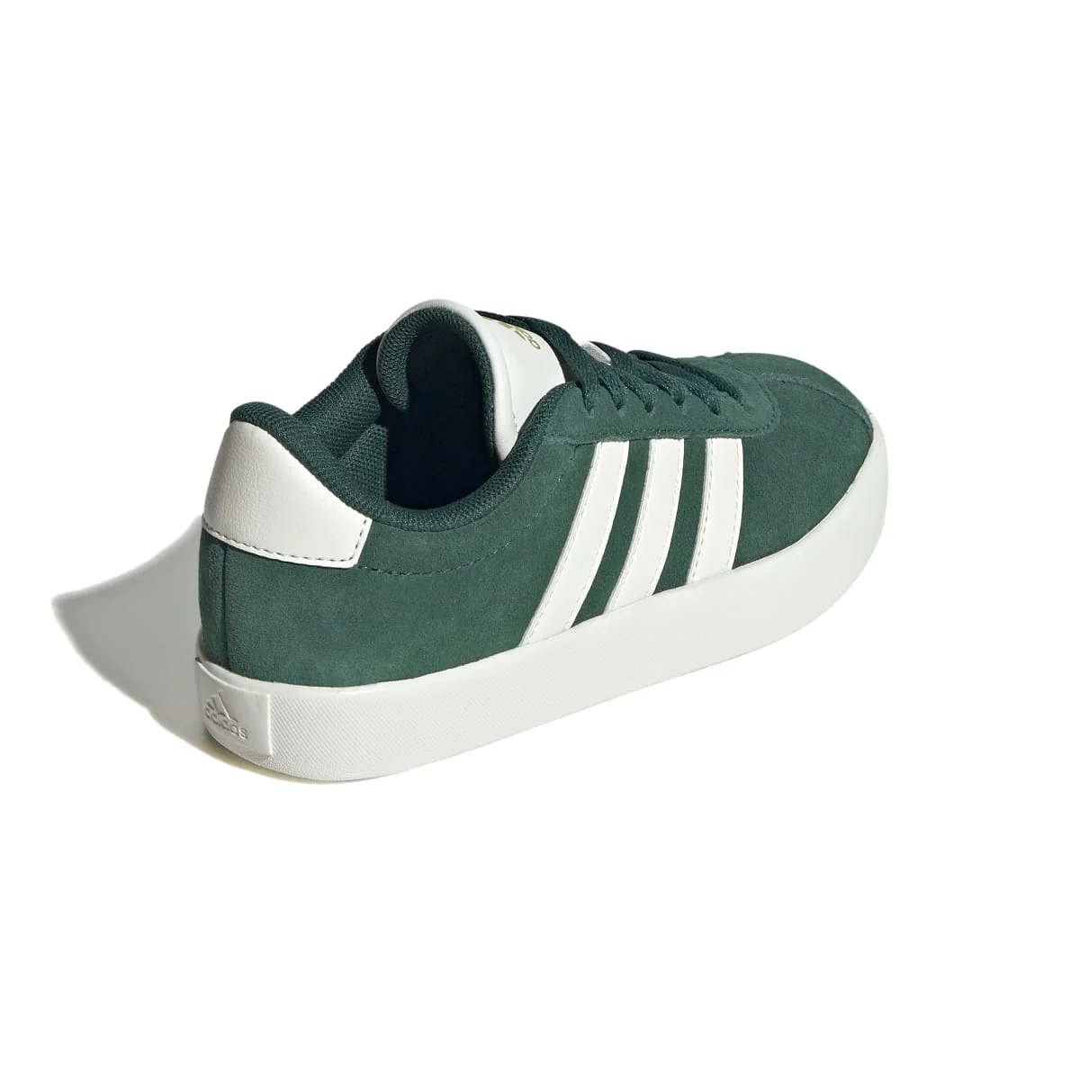 Sneakers verdi da ragazzo con strisce bianche adidas VL Court 3.0 K - Image 7