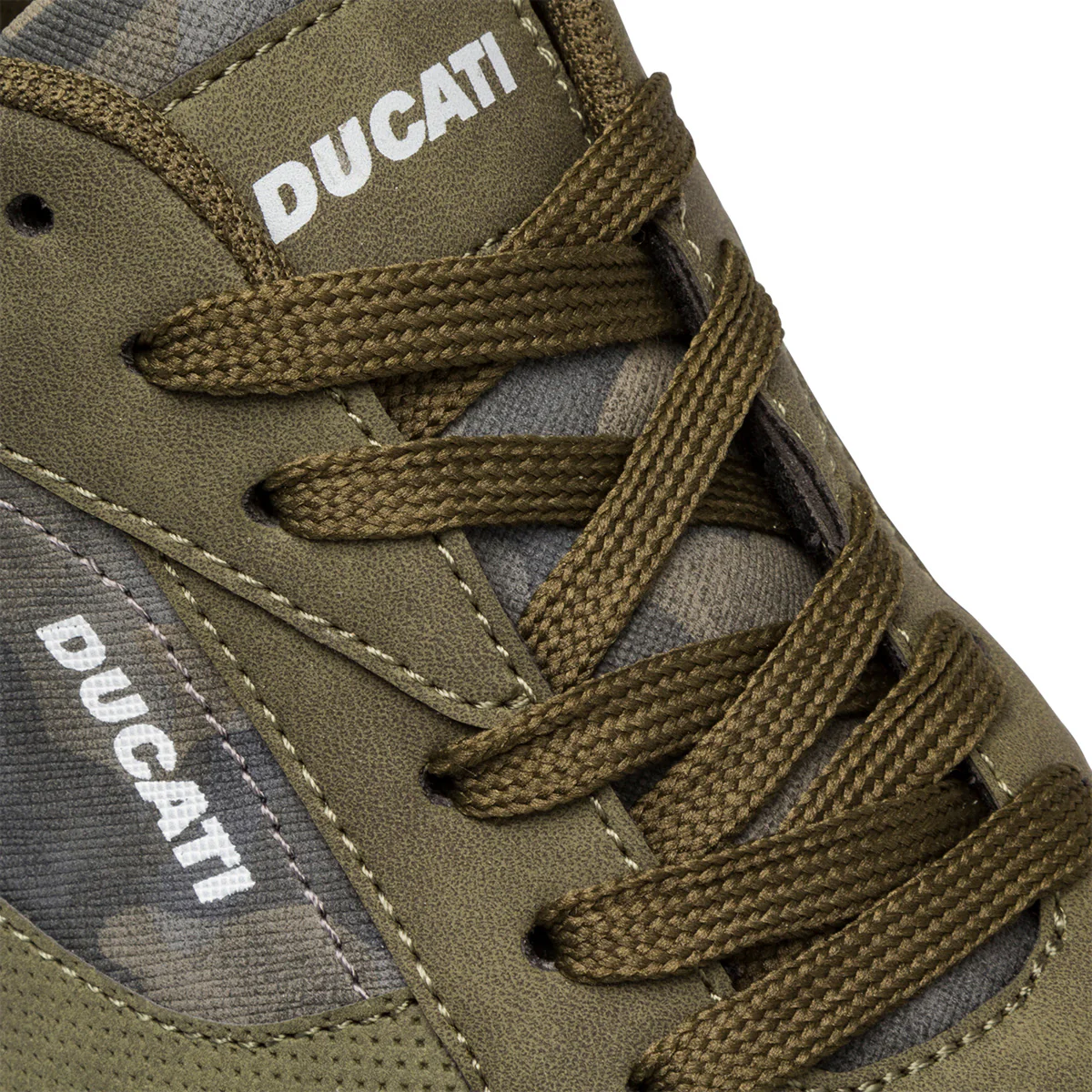 Sneakers verdi da uomo con dettagli camouflage Ducati - Image 6
