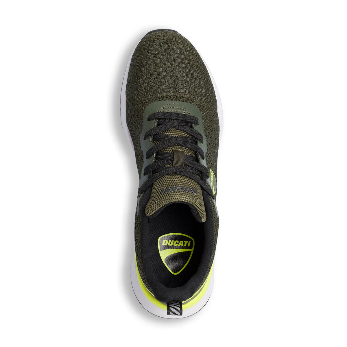 Sneakers verdi da uomo con logo laterale Ducati Doha 2 - Image 5