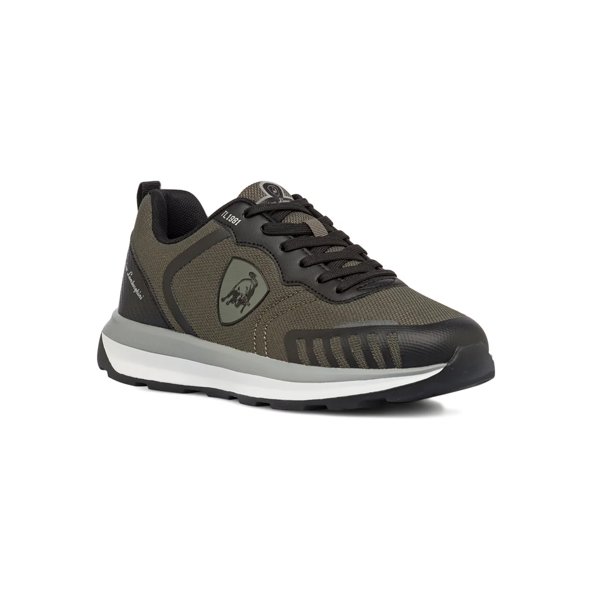 Sneakers verdi da Uomo con logo laterale Tonino Lamborghini - Image 2