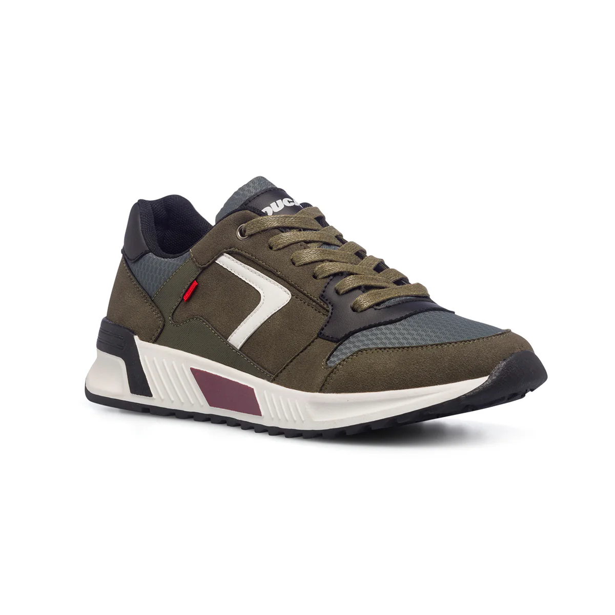 Sneakers verdi da uomo con logo sulla linguetta Ducati - Image 3