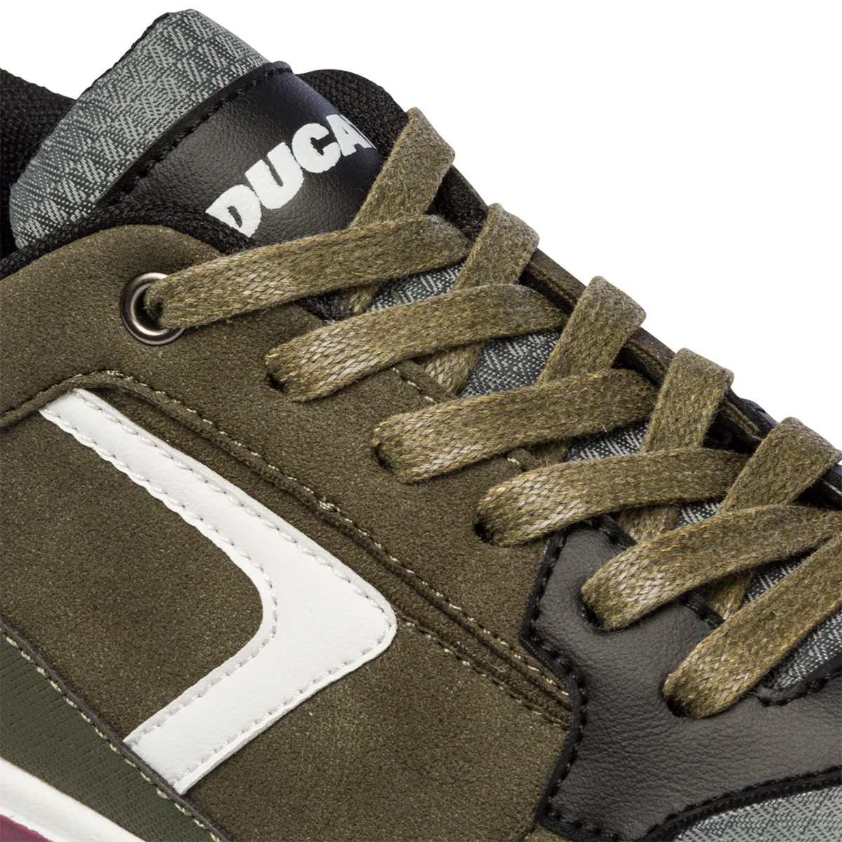 Sneakers verdi da uomo con logo sulla linguetta Ducati - Image 7