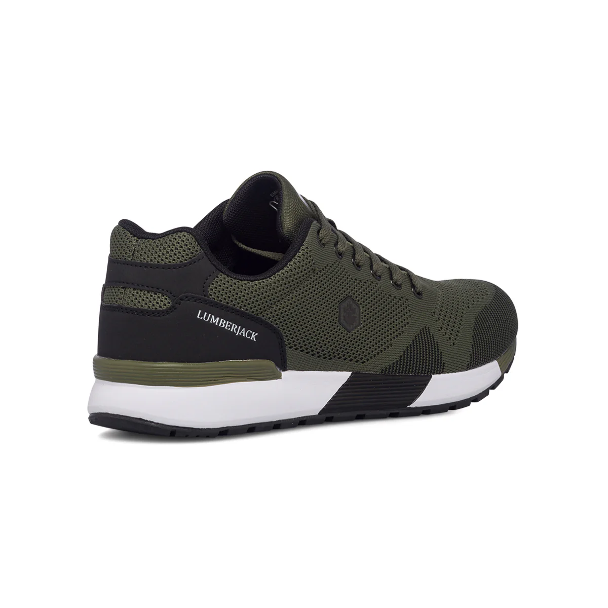 Sneakers verdi da uomo con sottopiede Memory Foam Lumberjack Vendor - Image 3