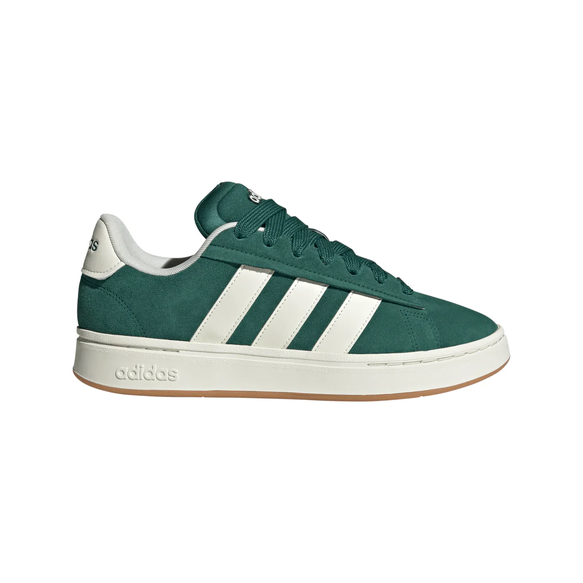 Sneakers verdi da Uomo effetto scamosciato adidas Grand Court Alpha 00s