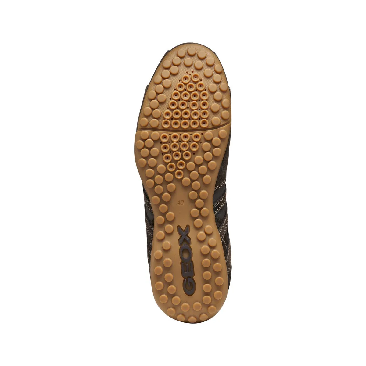 Sneakers verdi da Uomo in suede con suola traspirante Geox - Image 6