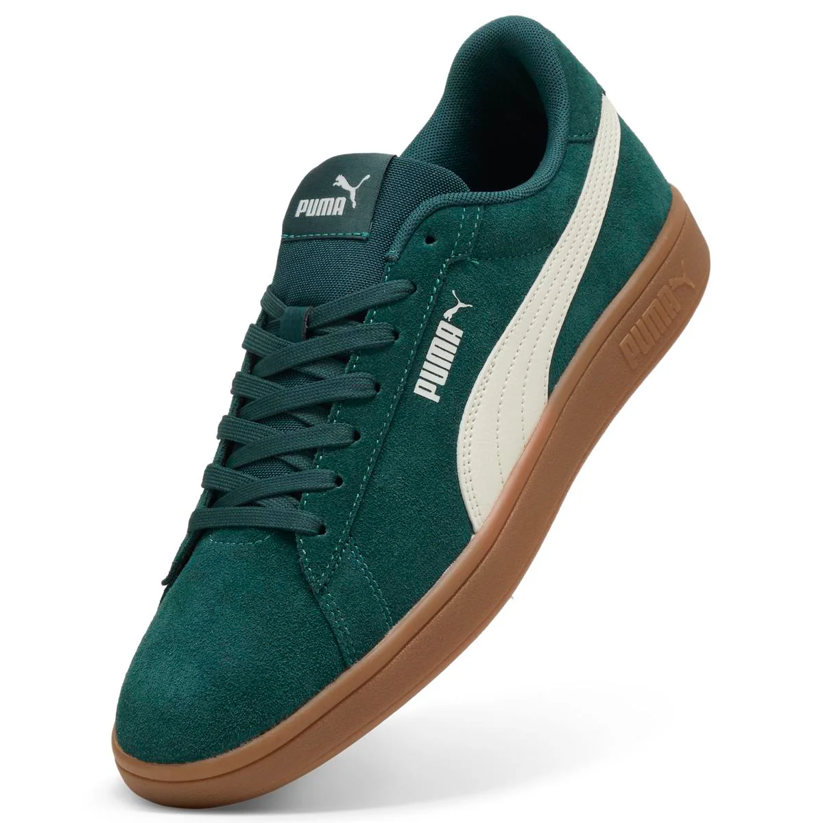 Sneakers verdi da Uomo in suede Puma Smash 3 - Image 6