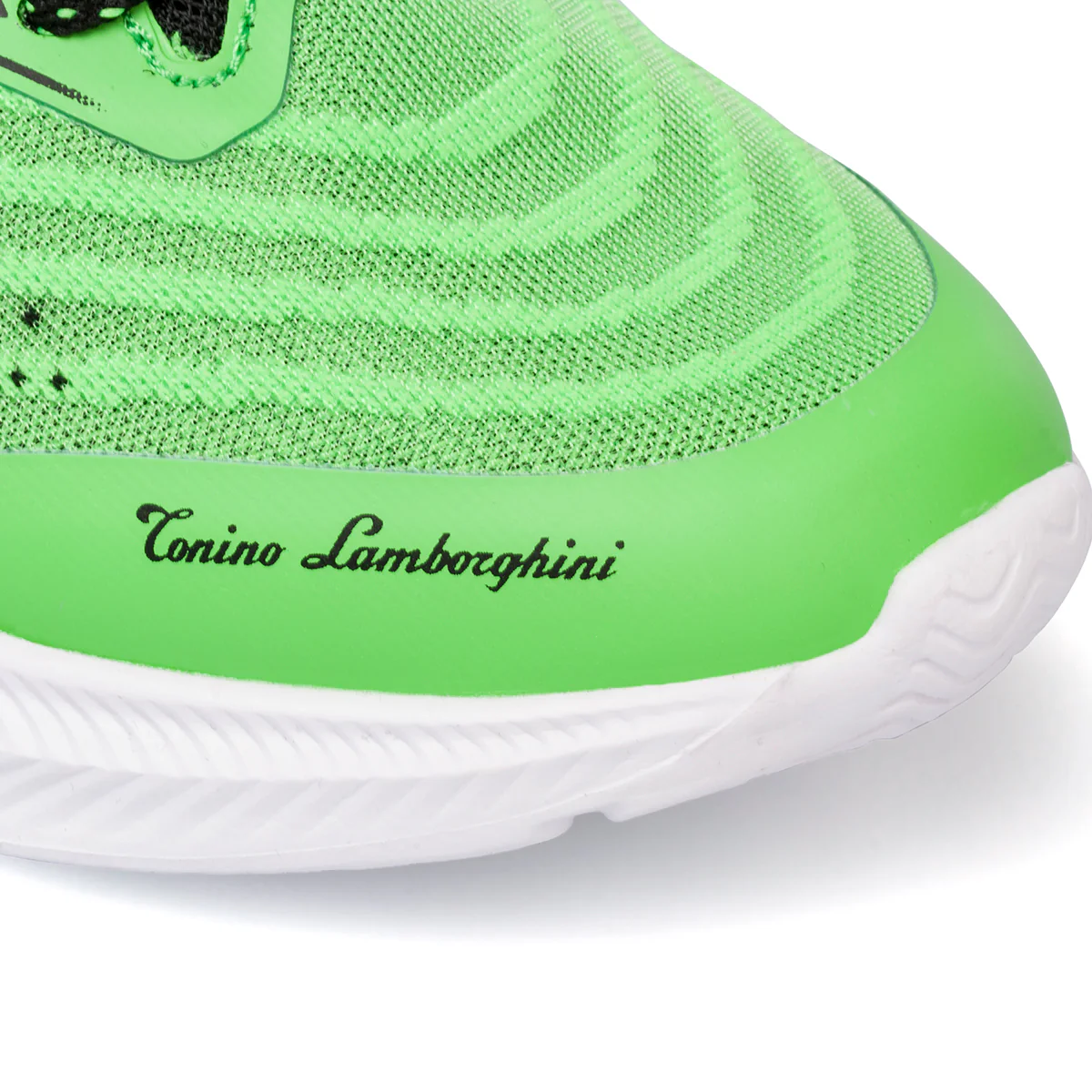 Sneakers verdi e nere da ragazzo con logo laterale Tonino Lamborghini Raptorkick Signature - Image 5