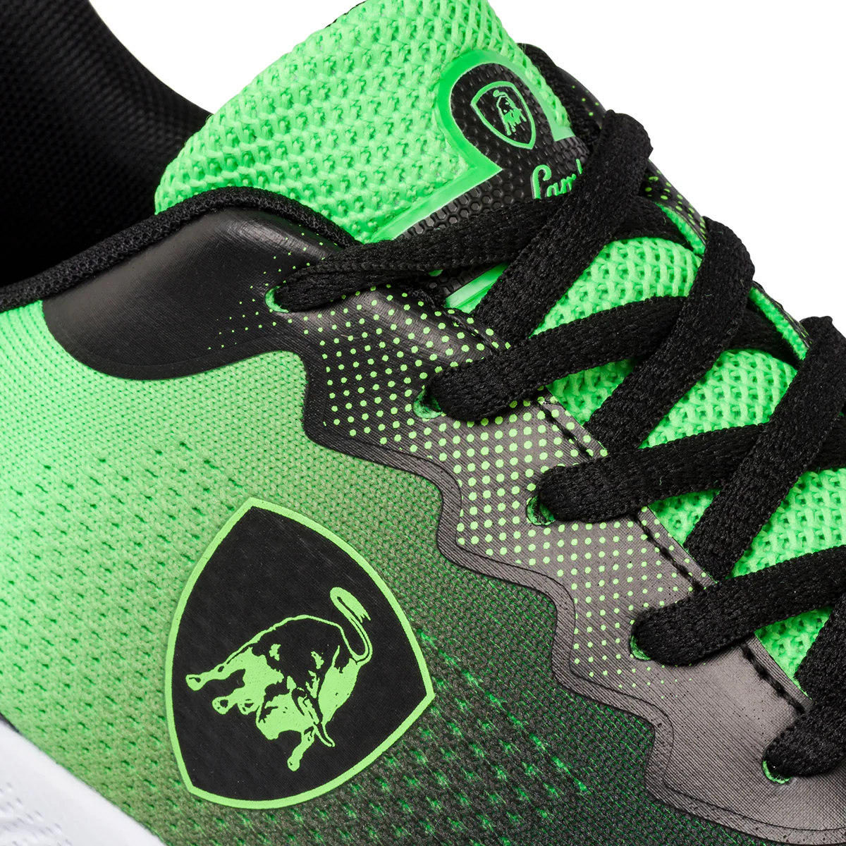Sneakers verdi e nere da uomo con logo laterale Tonino Lamborghini LuxeSprint Imperial - Image 6