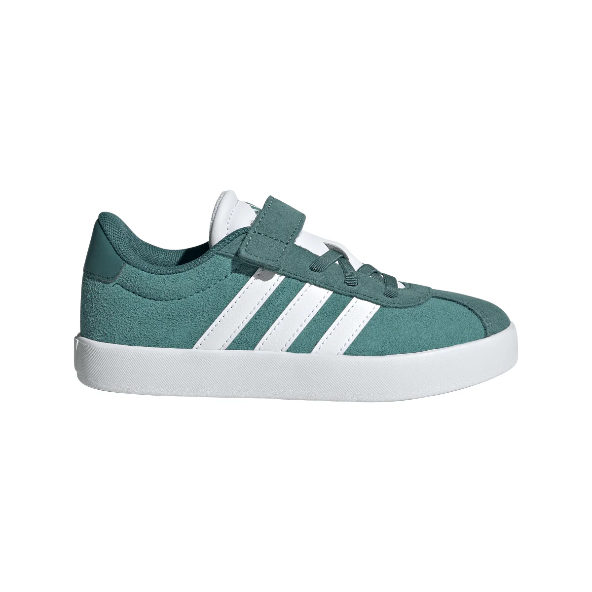 Sneakers verdi effetto scamosciato da Bambino e Ragazzo adidas