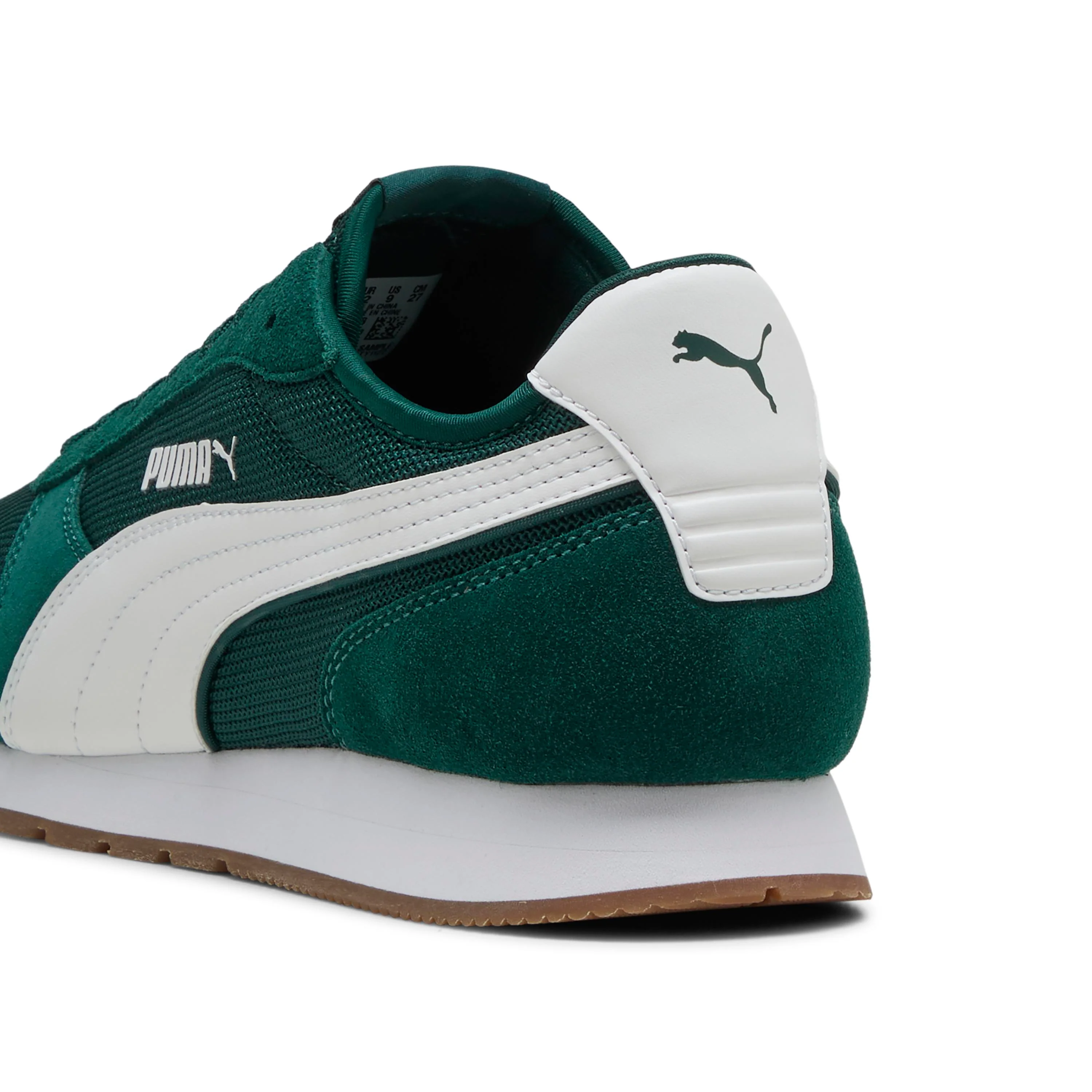 Sneakers Rétro verdi effetto scamosciato da Uomo con logo Puma - Image 3