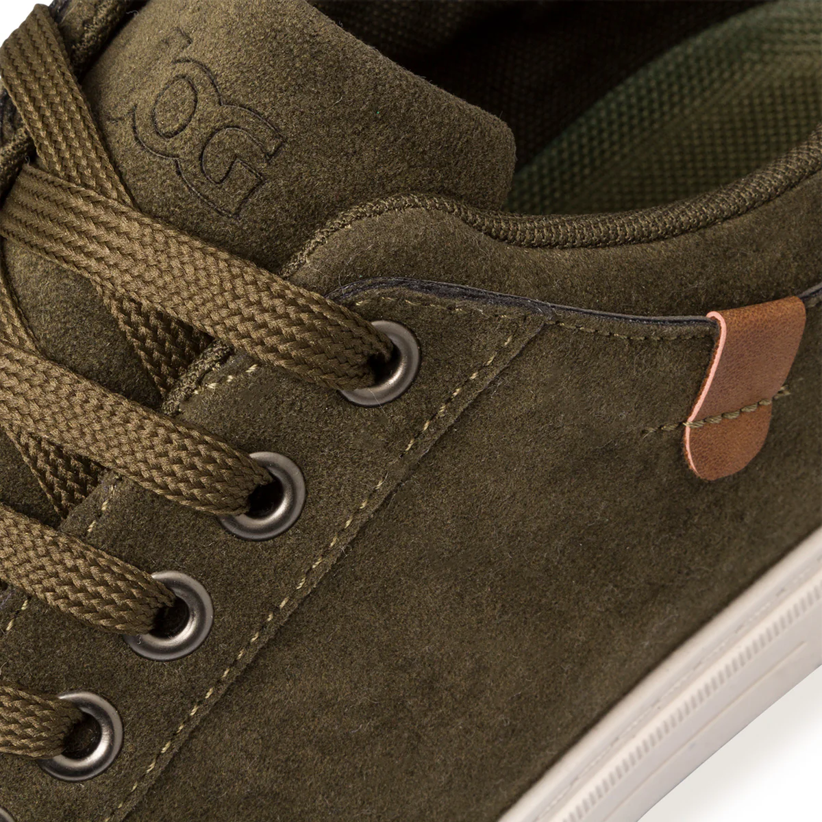 Sneakers verdi in tessuto da uomo Jog - Image 9