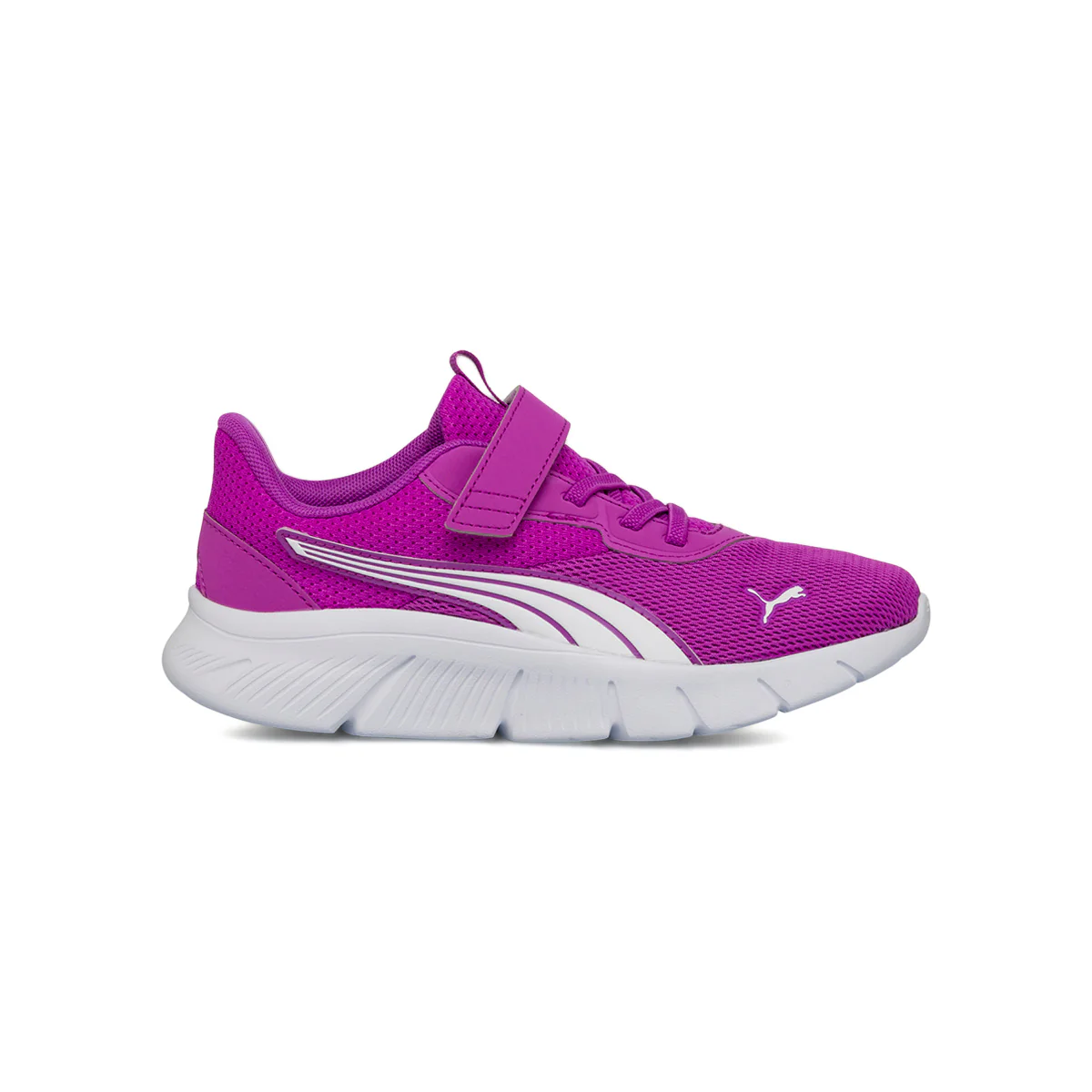 Sneakers viola da bambina con logo e chiusura a strappo Puma - Image 4