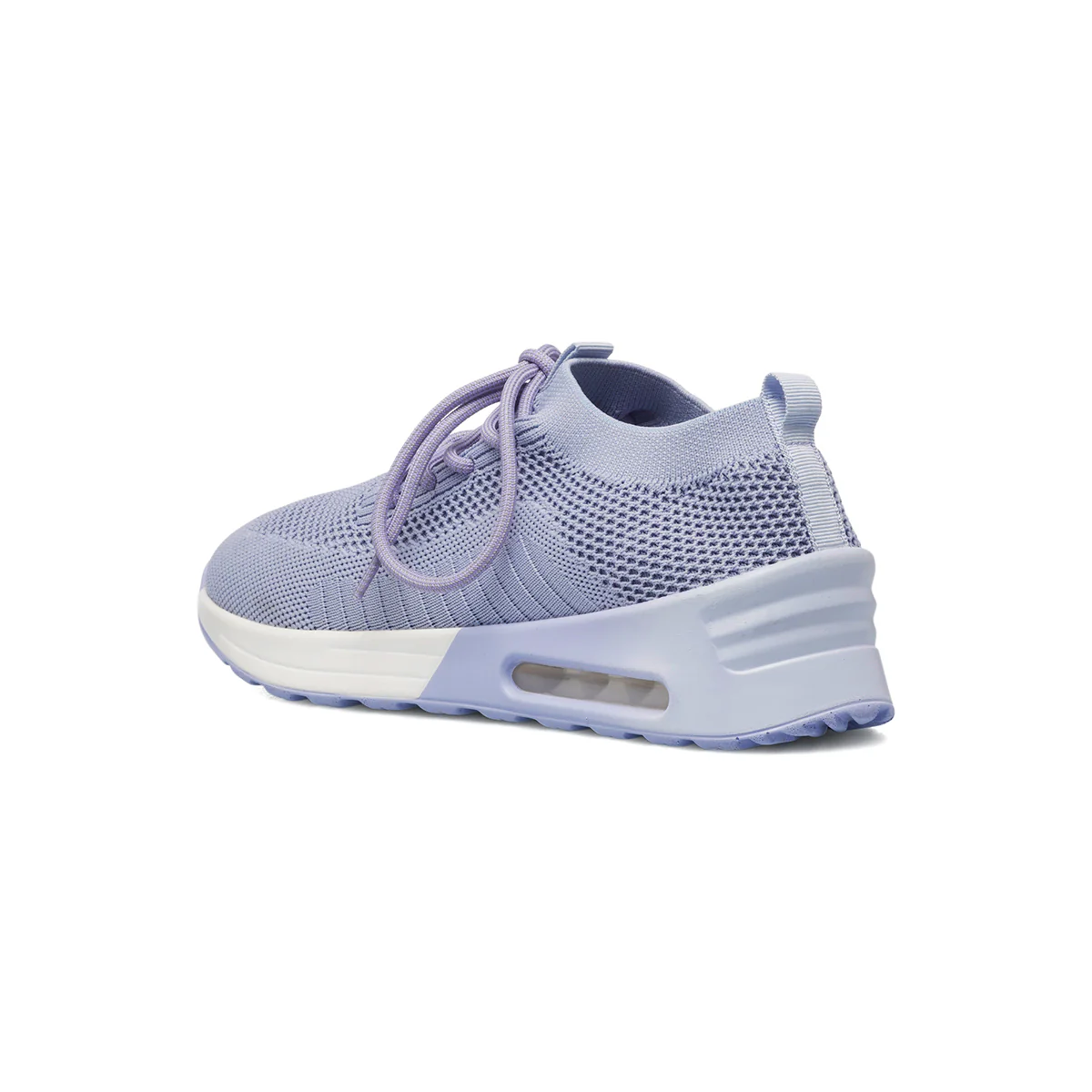 Sneakers viola da donna in tessuto knit Lora Ferres - Image 3