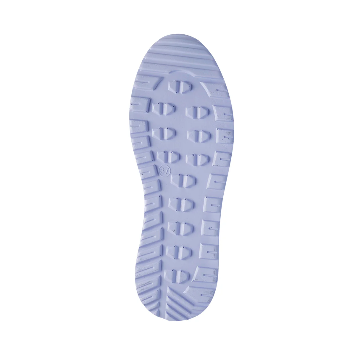 Sneakers viola da donna in tessuto knit Lora Ferres - Image 4