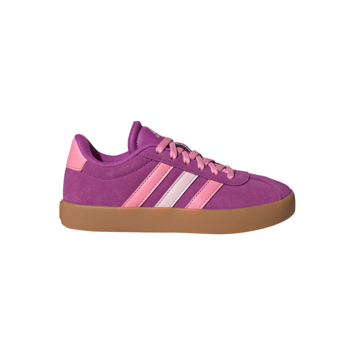 Sneakers viola da Ragazza con dettagli rosa VL Court 3.0 adidas