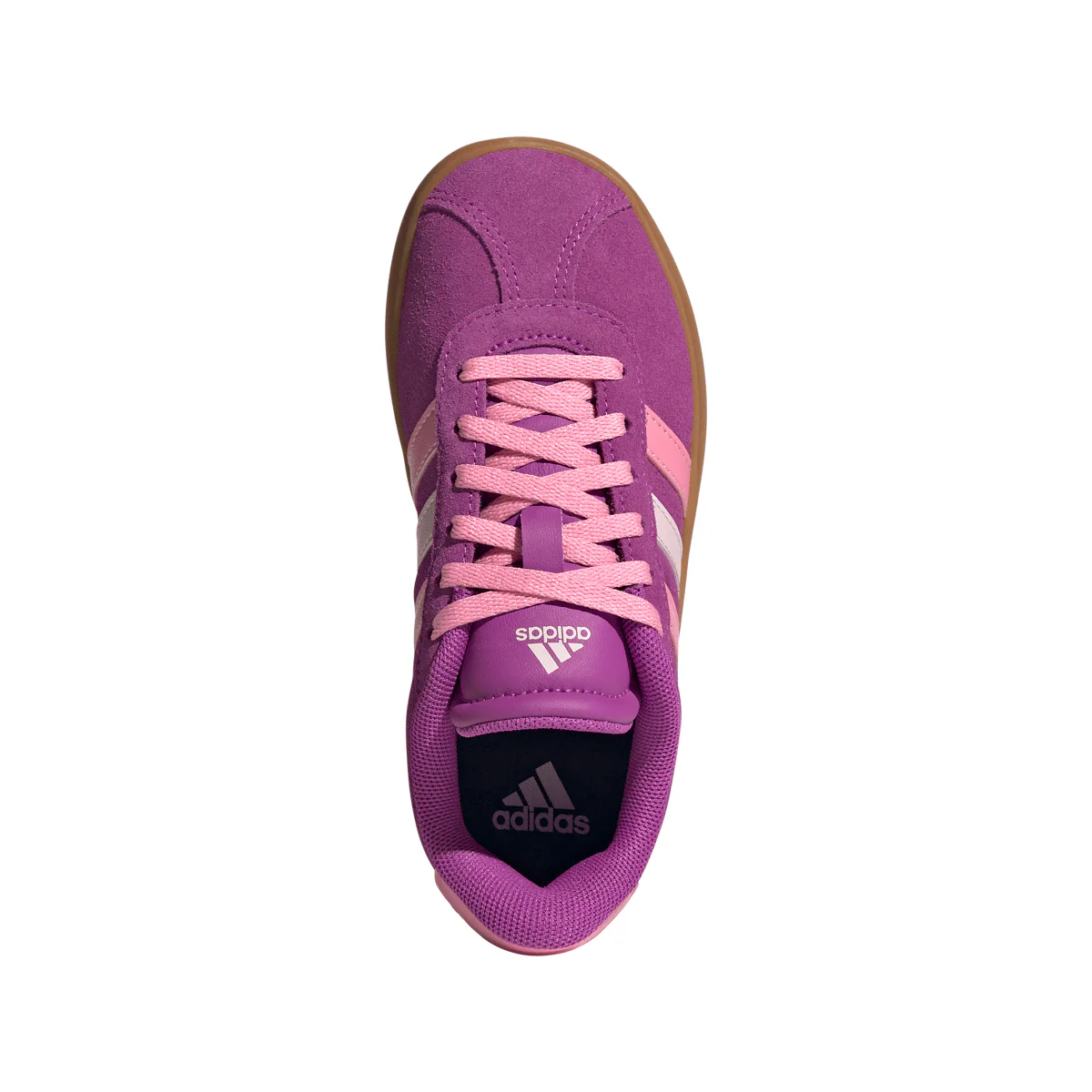 Sneakers viola da Ragazza con dettagli rosa VL Court 3.0 adidas - Image 8