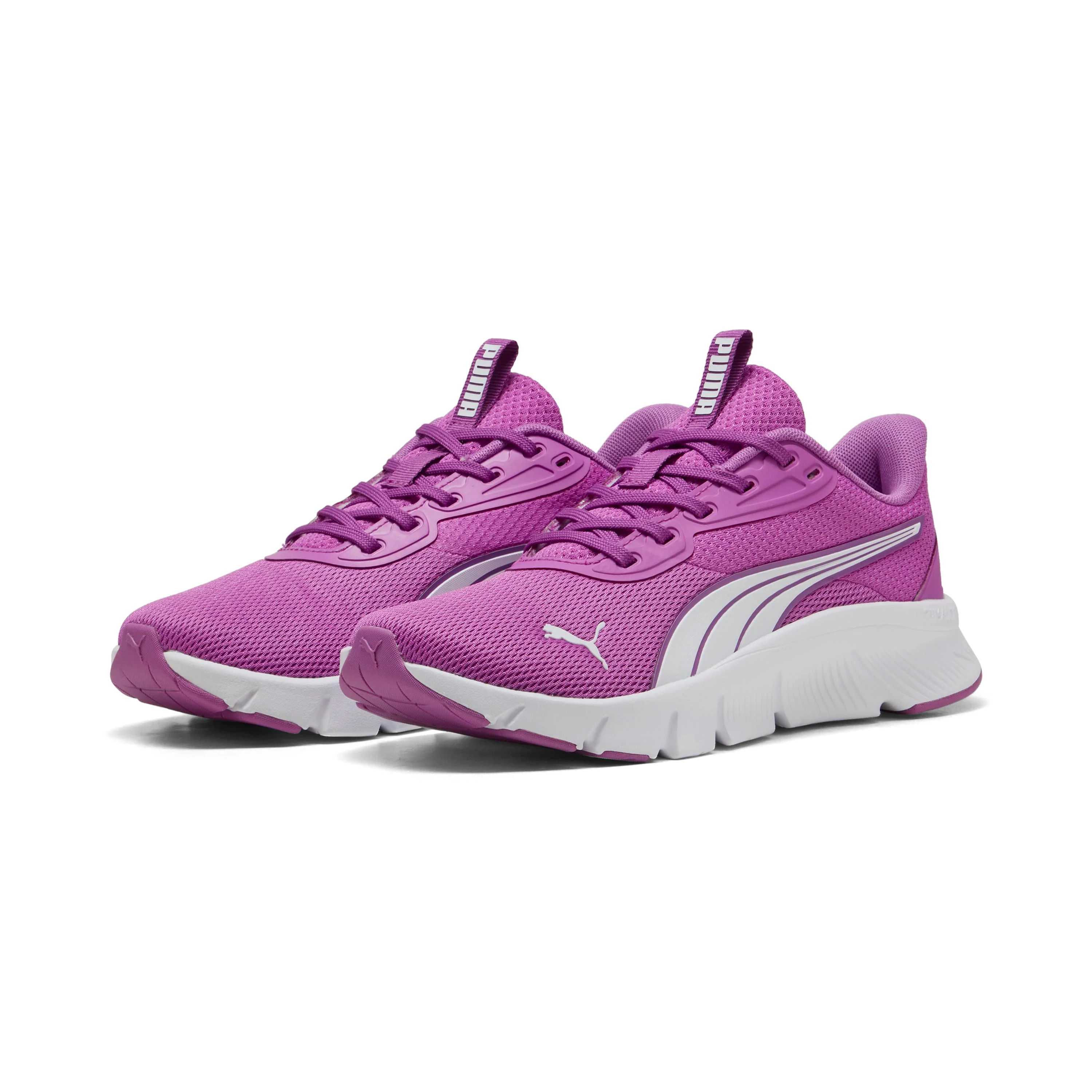 Sneakers viola da ragazza con logo laterale Puma FlexFocus Lite Modern