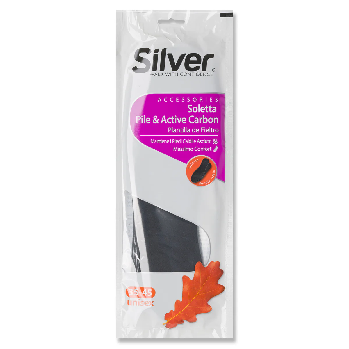 Solette doppio strato Silver Pile & Active Carbon