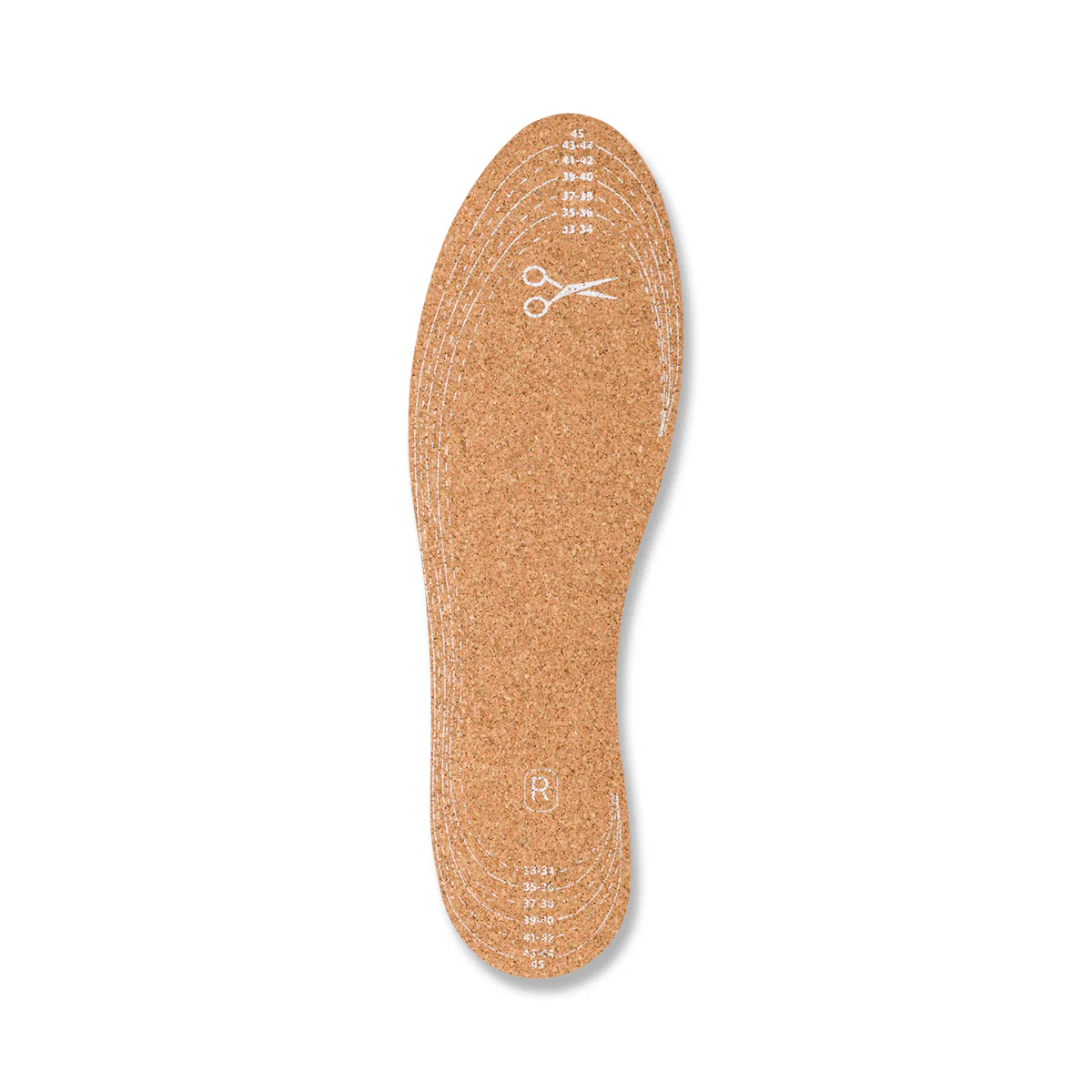 Solette triplo strato in sughero naturale Silver - Image 3
