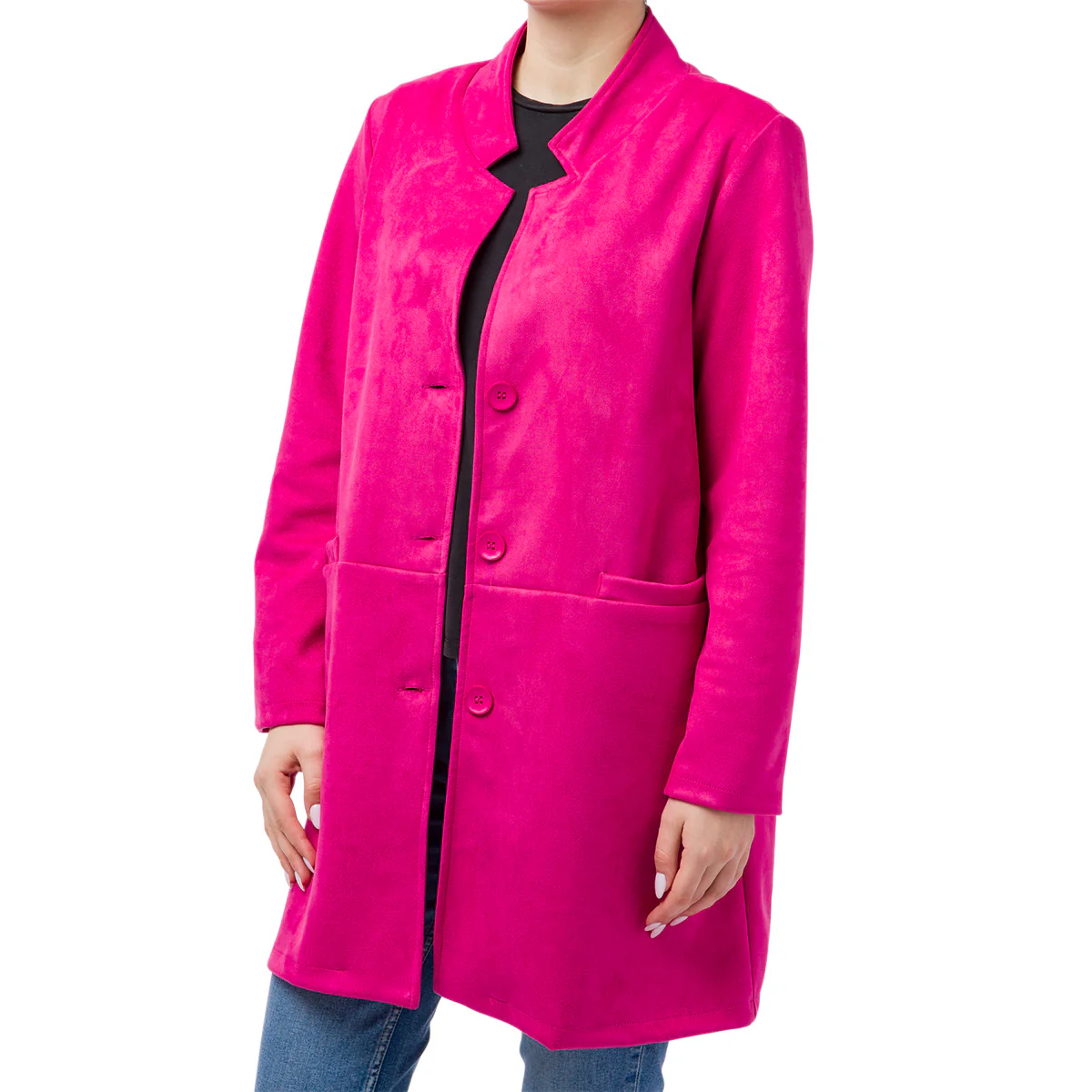 Spolverino fucsia da donna Swish Jeans
