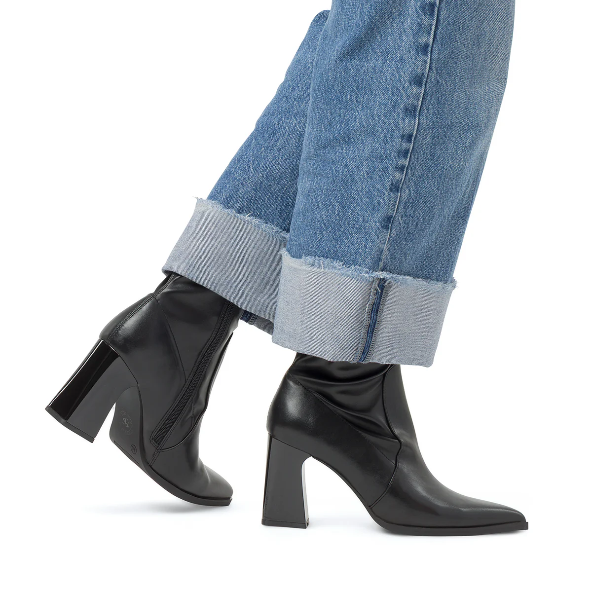Stivaletti a punta neri da Donna con tacco 8,5 cm Swish Jeans - Image 2