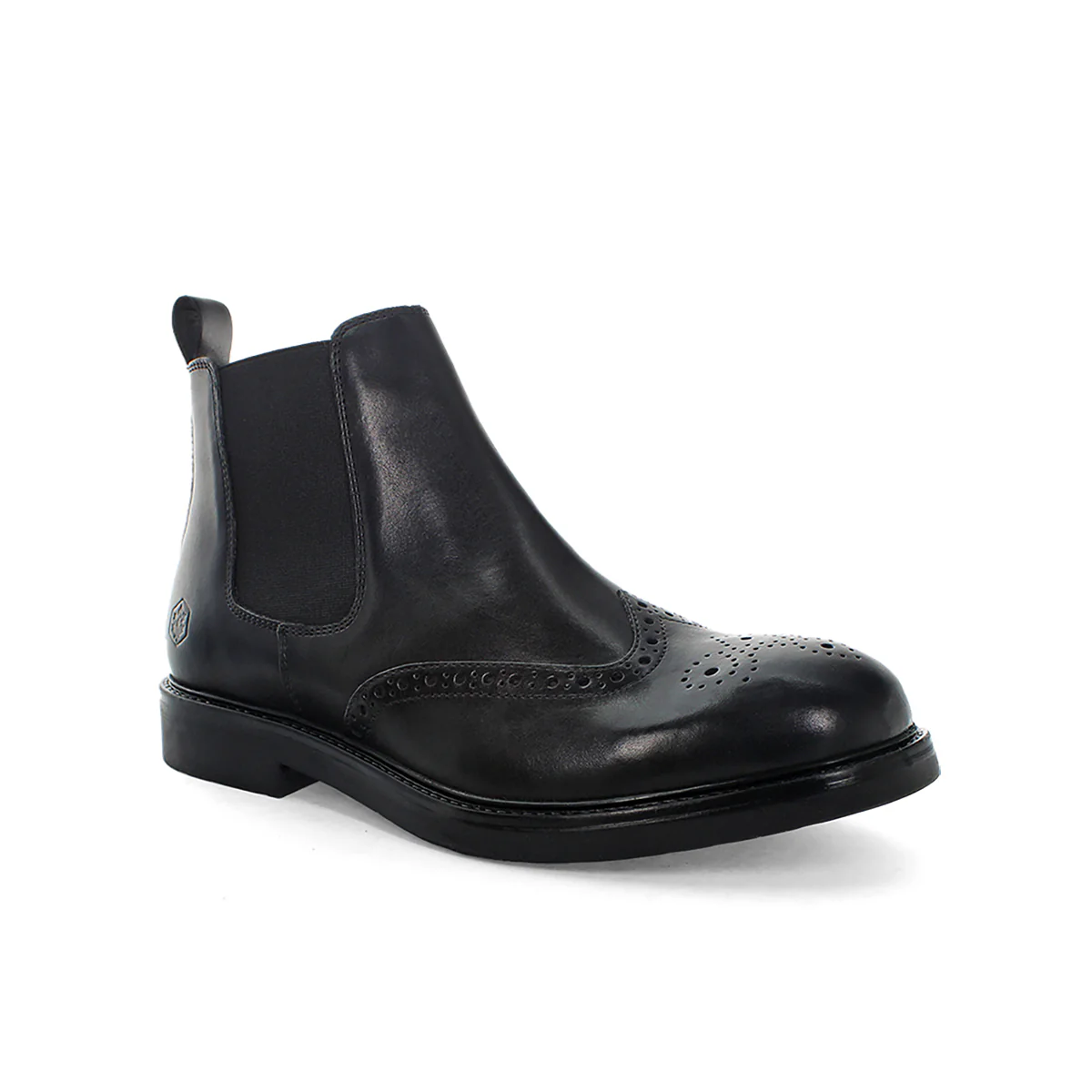Stivaletti Beatles neri in pelle Lumberjack Connery - Image 2