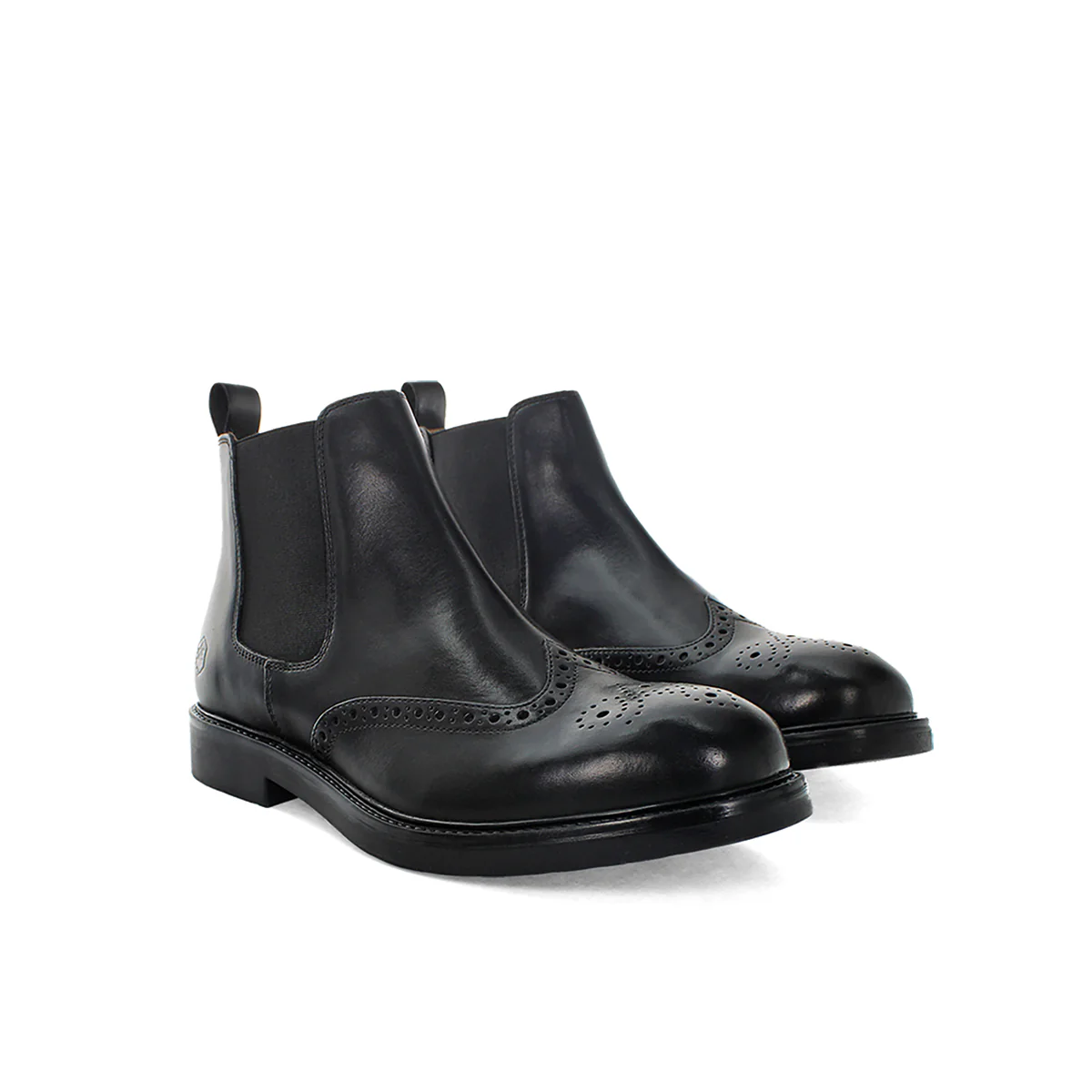 Stivaletti Beatles neri in pelle Lumberjack Connery - Image 7