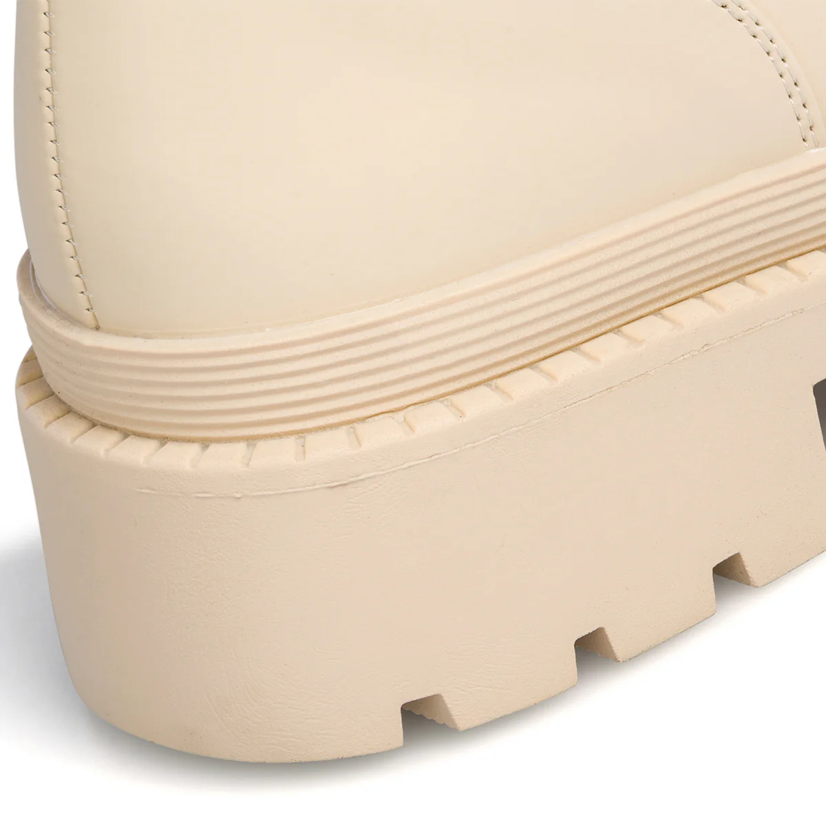 Stivali beige da donna con suola chunky Lora Ferres - Image 8