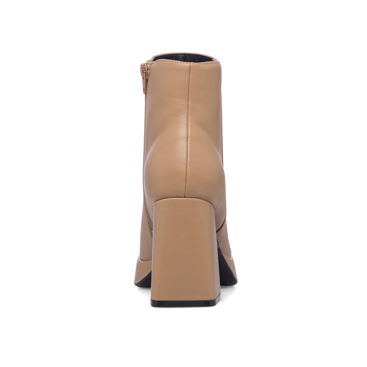 Stivaletti beige da donna con punta squadrata e tacco a blocco 9 cm  Swish Jeans - Image 15