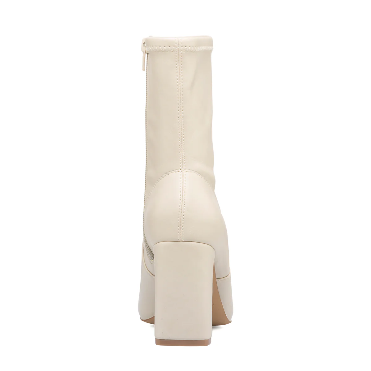 Stivaletti bianchi da donna in "pelle vegana" con tacco 9,5 cm Call It Spring Tamera - Image 4