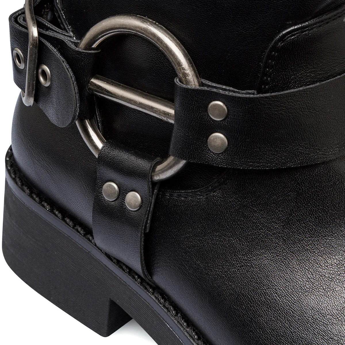 Stivaletti biker da donna neri Lora Ferres - Image 5