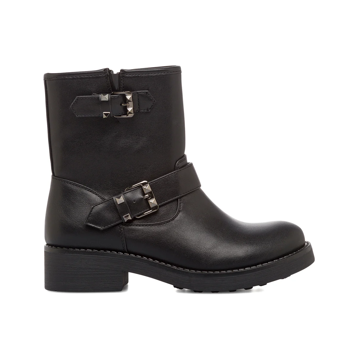 Stivaletti biker neri da donna Lora Ferres