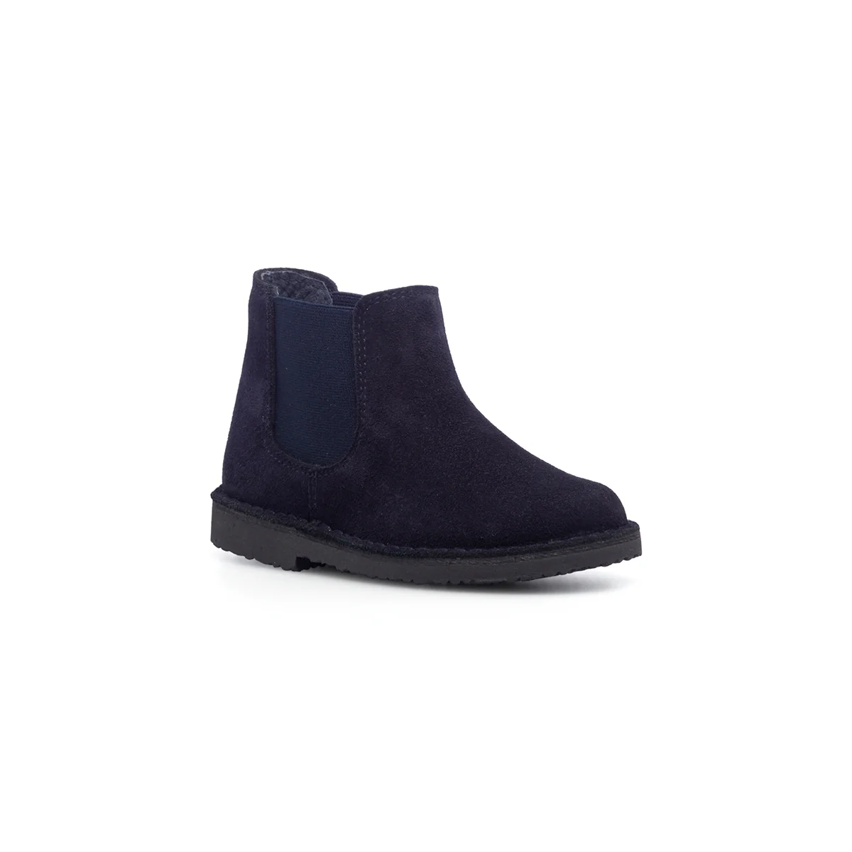 Stivaletti blu navy in pelle scamosciata da bambino Weep & Smile - Image 2
