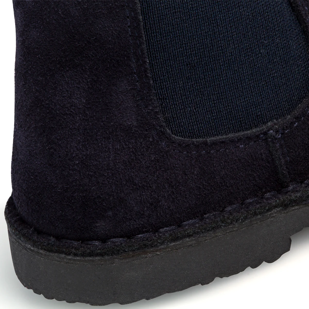Stivaletti blu navy in pelle scamosciata da bambino Weep & Smile - Image 7