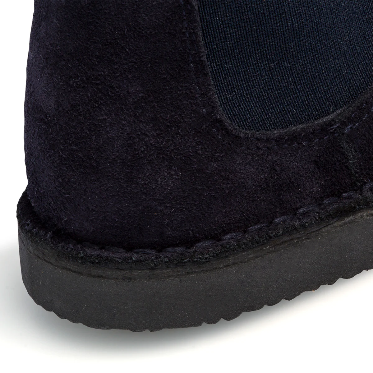 Stivaletti blu navy in pelle scamosciata da bambino Weep & Smile - Image 7