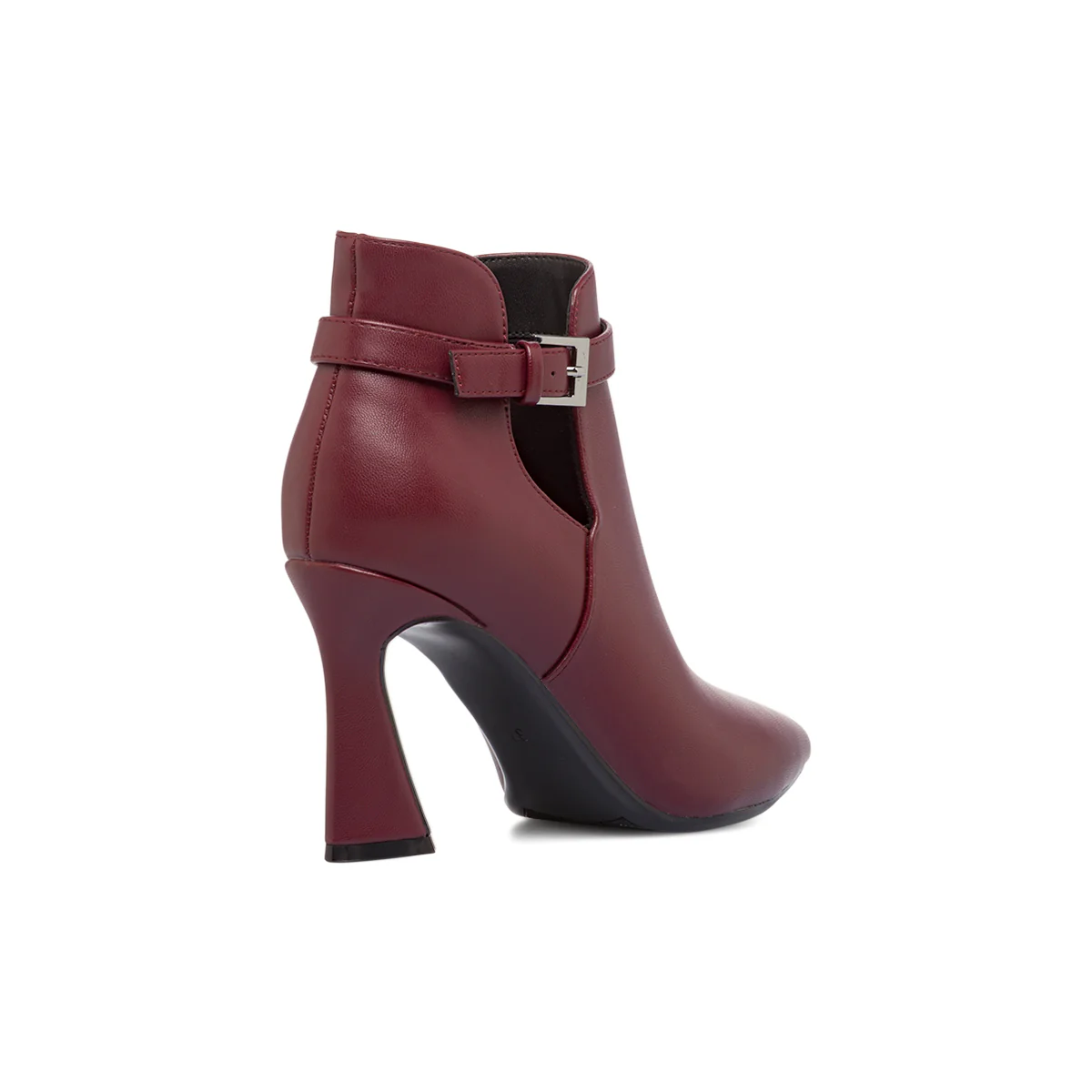 Stivaletti Bordeaux da Donna con tacco 8,5 cm e fibbia Lora Ferres - Image 6