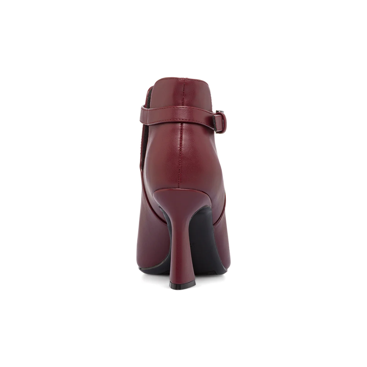 Stivaletti Bordeaux da Donna con tacco 8,5 cm e fibbia Lora Ferres - Image 7