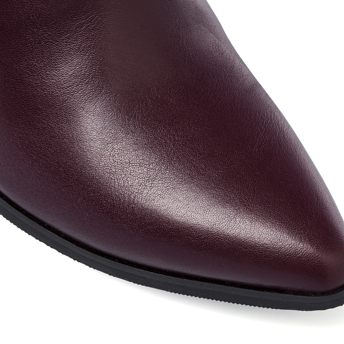 Stivaletti bordeaux da Donna con tacco a colonna 9 cm Lora Ferres - Image 10