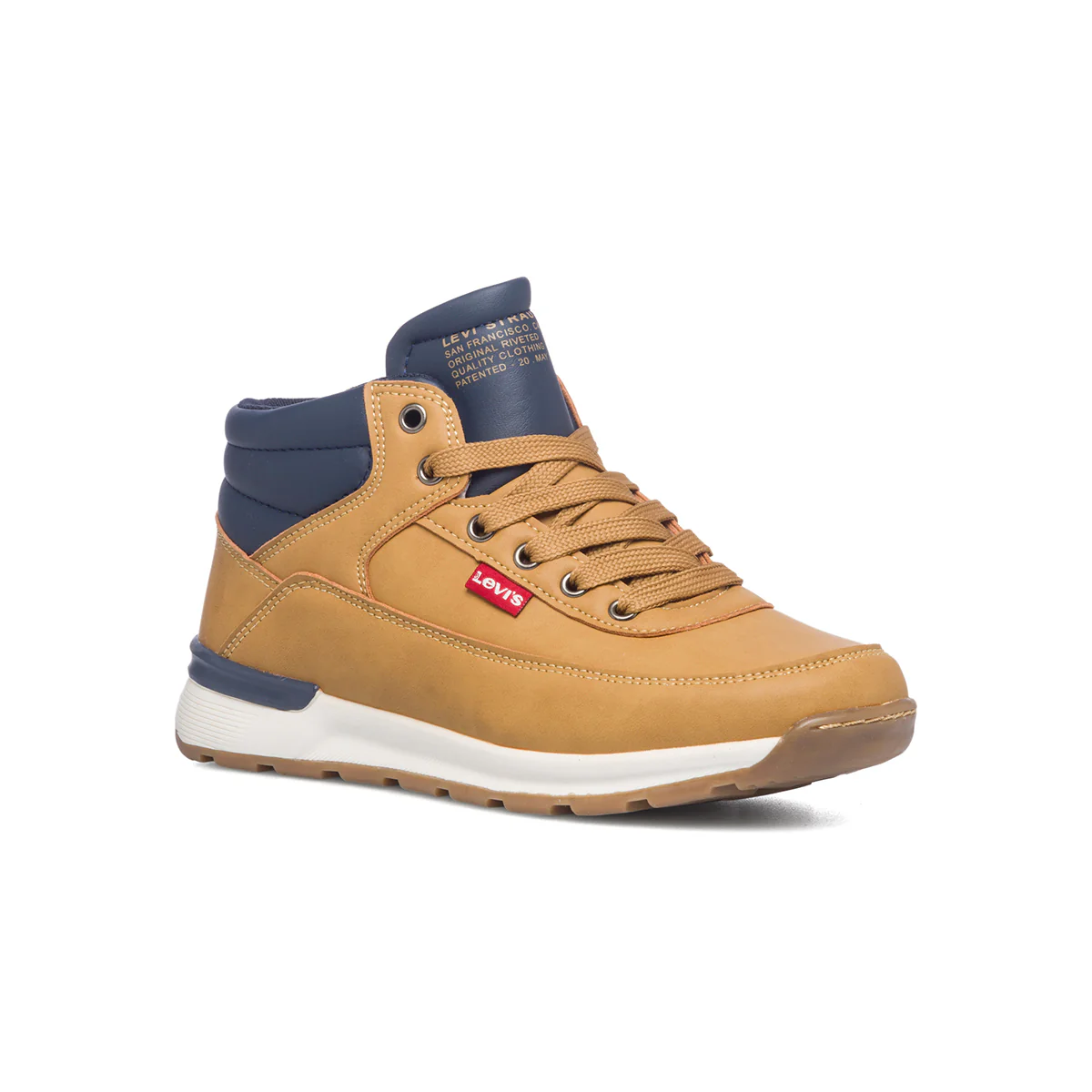 Stivaletti camel con colletto imbottito Levi's Ascot - Image 2